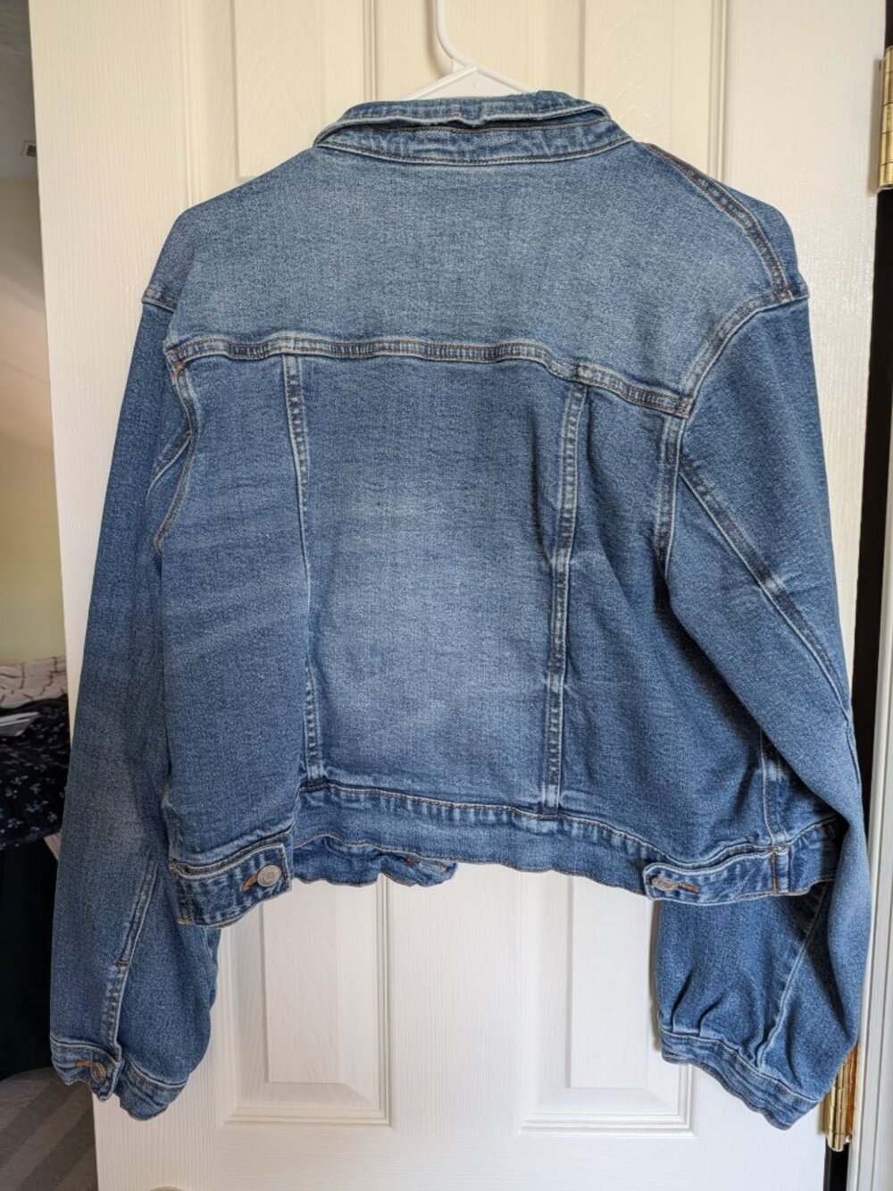 Bridge by GLY Denim Jacket Medium Wash Size L - Picture 2 of 3
